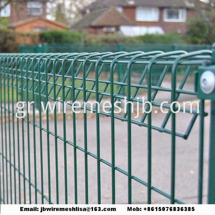 Welded Wire Mesh Panel Of Rolltop Fence